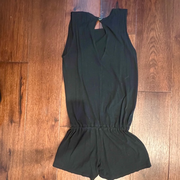LNA SLEEVELESS ROMPER, SIZE US SMALL, BLACK - Picture 6 of 10